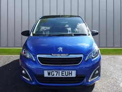 Blue Used 2021 Peugeot 108 Allure Hatchback | £10,489 (A bit pricey)