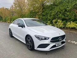 White Used 2023 Mercedes CLA200 Executive Coupe | £22,000 (Super price)