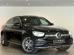 Black Used 2019 Mercedes GLC300 AMG line Coupe | £34,995