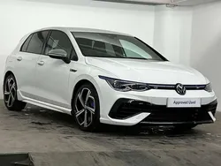 White Used 2022 VW Golf VIII R Hatchback | £32,495 (Expensive)