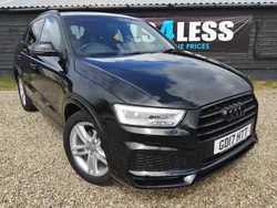 Black Used 2017 Audi Q3 S-Line SUV | £13,499 (Fair price)