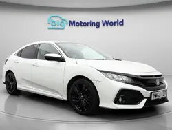 White Used 2019 Honda Civic EX Hatchback | £12,700 (Fair price)