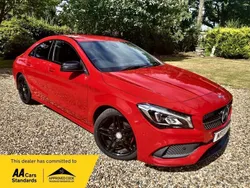 Red Used 2017 Mercedes CLA200 AMG line Sedan | £13,995 (Good price)