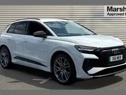 White Used 2021 Audi Q4 e-tron Comfort SUV | £23,113 (Super price)