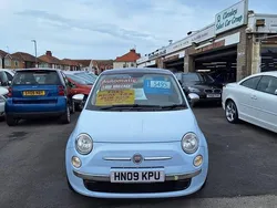 Blue Used 2009 Fiat 500 Lounge Hatchback | £4,695 (Fair price)