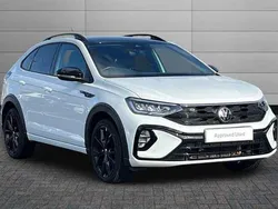 Pure white Used 2023 VW Taigo R-line SUV | £20,950 (Fair price)