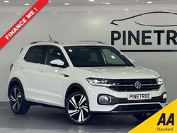 White Used 2019 VW T-Cross R-line SUV | £16,999 (Fair price)