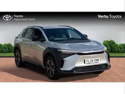 Silver Used 2024 Toyota bZ4X SUV | £25,531 (Fair price)