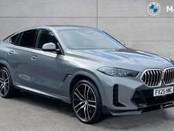 Grey Used 2025 BMW X6 M Sport SUV | £68,212 (Fair price)