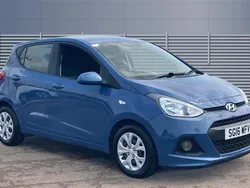 Blue Used 2016 Hyundai i10 SE Hatchback | £6,213 (Fair price)