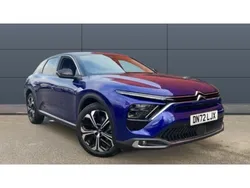 Blue Used 2022 Citroën C5 X PureTech Sedan | £16,317 (Fair price)