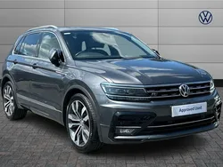 Grey Used 2018 VW Tiguan R-line SUV | £16,999 (Good price)