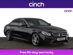 Black Used 2018 Mercedes E220 AMG line Sedan | £17,749 (Good price)