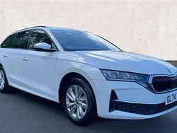 Moon white metallic New 2024 Skoda Octavia SE Technology Estate | £22,990 (Fair price)