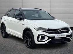 White Used 2025 VW T-Roc Black Edition SUV | £33,850