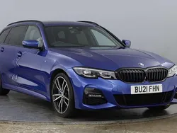 Blue Used 2021 BMW 320 M Sport Estate | £28,000 (Expensive)