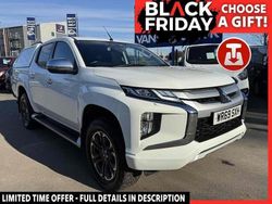 White Used 2019 Mitsubishi L200 Warrior Pickup | £13,295 (Fair price)