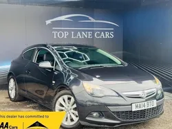 Black Used 2014 Vauxhall Astra GTC SRi Coupe | £4,100 (Fair price)