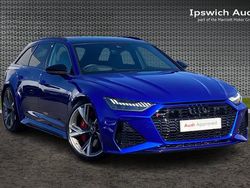Blue Used 2022 Audi RS6 Advanced Estate | £84,400 (Fair price)