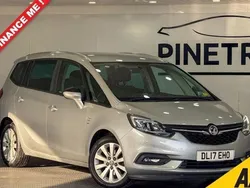 Silver Used 2017 Vauxhall Zafira SRi MPV | £8,999 (Expensive)