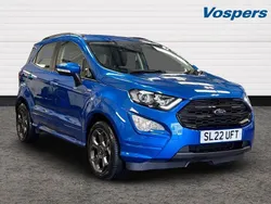 Blue Used 2022 Ford Ecosport ST-Line SUV | £13,900 (Fair price)