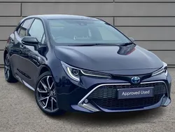 Obsidian blue bi tone Used 2022 Toyota Corolla Hatchback | £21,250 (Fair price)