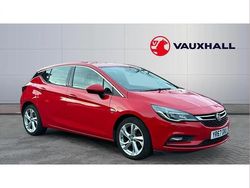 Red Used 2017 Vauxhall Astra SRi Hatchback | £6,339 (Fair price)