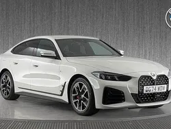 White Used 2024 BMW 420 Gran Coupé M Sport Coupe | £34,999 (Fair price)