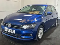 Blue Used 2018 VW Polo SE Hatchback | £11,495 (Fair price)