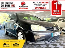 Black Used 2008 VW Golf VI S Hatchback | £1,795