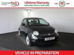 Black Used 2018 Fiat 500 Pop Star Hatchback | £5,999 (Fair price)
