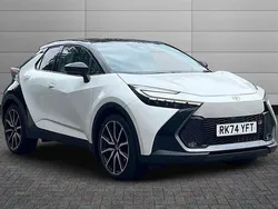 Platinum white Used 2024 Toyota C-HR Sport SUV | £32,450 (A bit pricey)