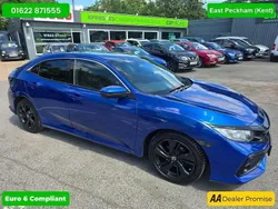 Blue Used 2019 Honda Civic SR Hatchback | £9,299