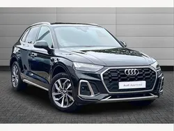 Mythos black Used 2022 Audi Q5 S-Line SUV | £32,850 (Fair price)