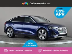 Blue Used 2022 Audi e-tron S-Line SUV | £25,176 (Fair price)