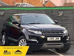 Black Used 2015 Land Rover Range Rover evoque Pure Coupe | £8,999 (Good price)