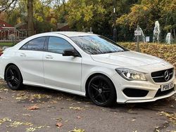 White Used 2016 Mercedes CLA180 AMG Sedan | £9,995 (Fair price)