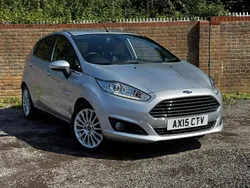 Silver Used 2015 Ford Fiesta Titanium Hatchback | £5,525 (Fair price)