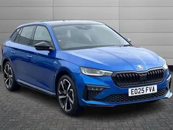 Race blue New 2025 Skoda Scala Monte Carlo Hatchback | £25,495 (Fair price)