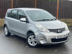 Silver Used 2009 Nissan Note Acenta MPV | £995 (Fair price)