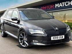 Black Used 2018 Skoda Superb SportLine Estate | £15,290 (Good price)