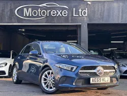 Blue Used 2019 Mercedes A180 Executive Hatchback | £14,250 (Good price)