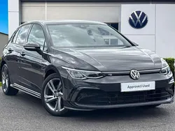 Grey Used 2021 VW Golf VIII R-line Hatchback | £18,990 (Fair price)