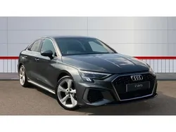 Grey Used 2023 Audi A3 S-Line Sedan | £24,427 (Fair price)