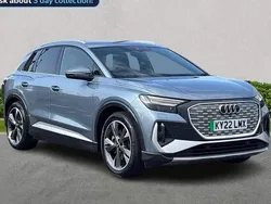 Blue Used 2022 Audi Q4 e-tron S-Line SUV | £27,451 (Fair price)