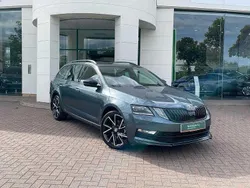 Quartz grey metallic Used 2020 Skoda Octavia SportLine Estate | £15,990 (Fair price)