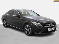 Black Used 2019 Mercedes C220 Sedan | £17,295 (Super price)