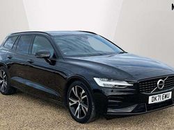 Black Used 2021 Volvo V60 R-Design Estate | £21,890