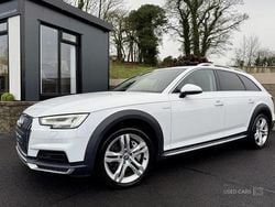 White Used 2017 Audi A4 Allroad Sport Estate | £11,295