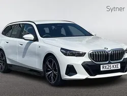 White Used 2025 BMW 530e M Sport Estate | £50,000
